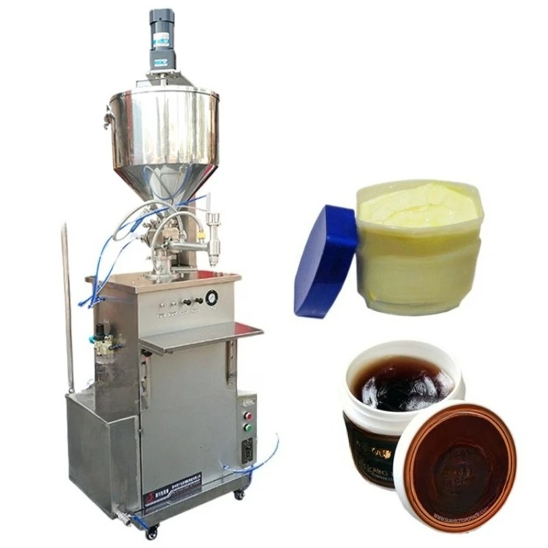Anti-crack paste soap paste heating stirring filling machine semi-automatic constant temperature heating stirring filling
Anti-crack paste soap paste heating stirring filling machine semi-automatic constant temperature heating stirring filling