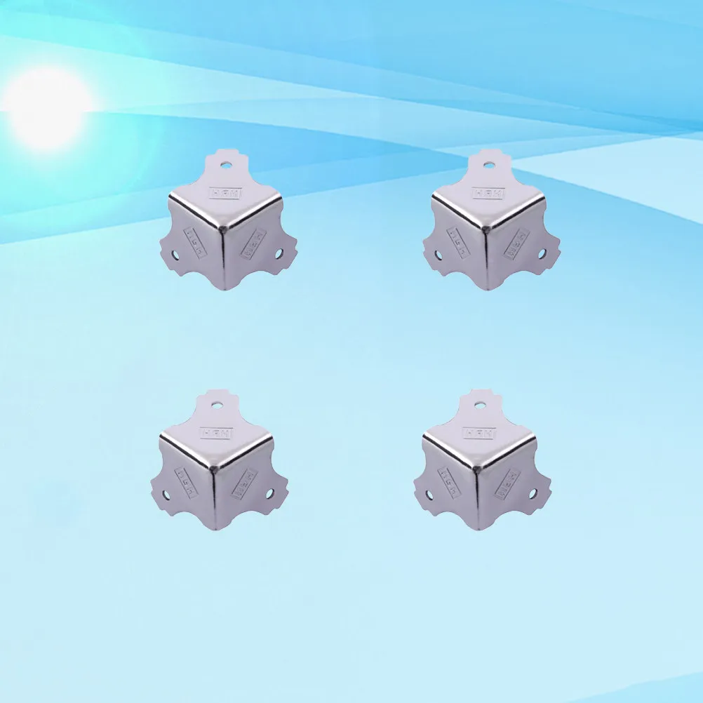 Набор из 4 металлических защитных уголков для инструментальных шкафов, ювелирных шкатулок, столов, аксессуары для защиты углов, фурнитура, угловые элементы
Набор из 4 металлических защитных уголков для инструментальных шкафов, ювелирных шкатулок, столов, аксессуары для защиты углов, фурнитура, угловые элементы