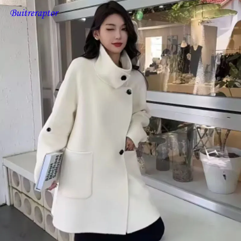 2024 Autumn/Winter New Women's High end Double sided Cashmere Coat Camel Velvet Big Collar Hooded Scarf Fashion Luxury Wool Coat
2024 Autumn/Winter New Women's High end Double sided Cashmere Coat Camel Velvet Big Collar Hooded Scarf Fashion Luxury Wool Coat