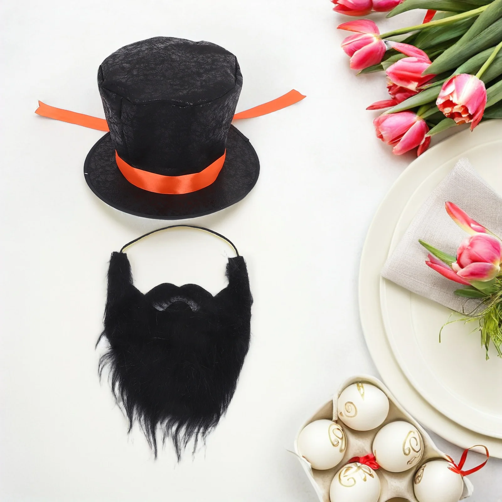 Multifunctional Top Hat Costume for Comedy Show Party Wear Christmas Outfit Non-woven Fabric Black Magician
Multifunctional Top Hat Costume for Comedy Show Party Wear Christmas Outfit Non-woven Fabric Black Magician