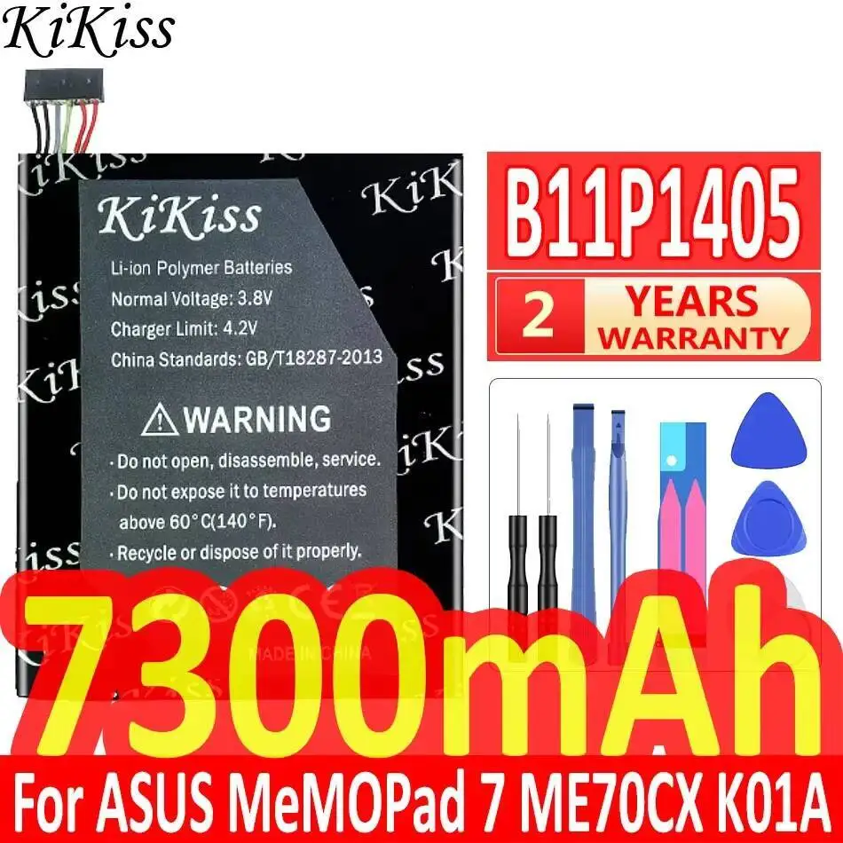 7300 мАч для Asus Memo Pad 7 ME70CX K01A, надежная замена, высокая совместимость B11P1405, аккумулятор для планшета
7300 мАч для Asus Memo Pad 7 ME70CX K01A, надежная замена, высокая совместимость B11P1405, аккумулятор для планшета