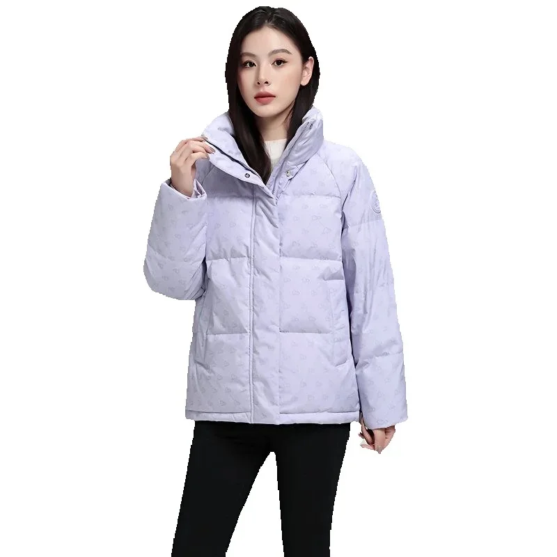 Autumn Winter Short Down Cotton Jacket Women 2025 New Fashion Loose Casual Thicken Cotton Coat Stand-Up Collar Outerwear Female
Autumn Winter Short Down Cotton Jacket Women 2025 New Fashion Loose Casual Thicken Cotton Coat Stand-Up Collar Outerwear Female