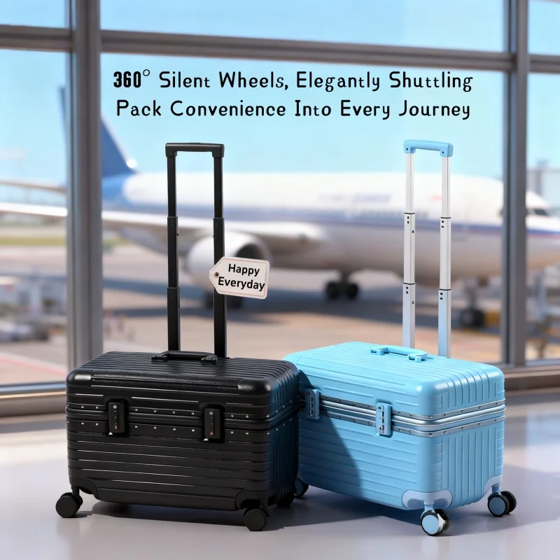 20 Inch Photography Makeup Organizer Case Top Opening Suitcase Small House Storage Box Multi Purpose PC Aluminum Frame Tool Case
20 Inch Photography Makeup Organizer Case Top Opening Suitcase Small House Storage Box Multi Purpose PC Aluminum Frame Tool Case