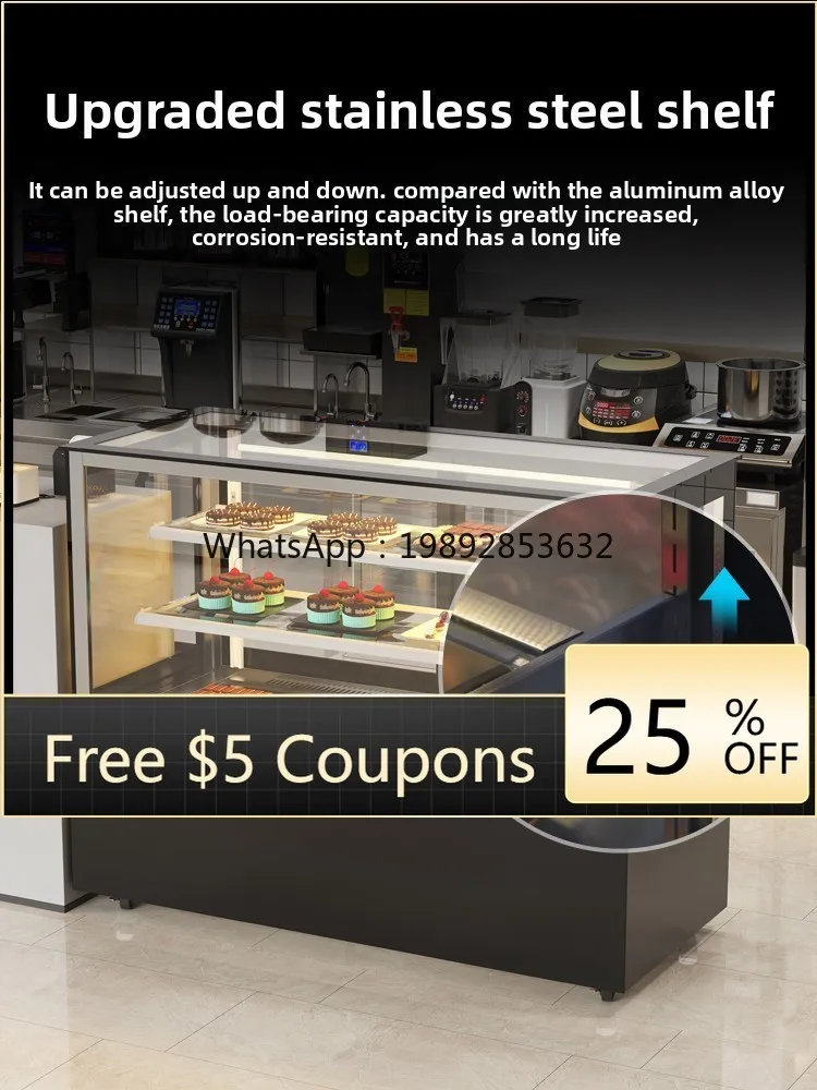 AB Cabinet Refrigerated Display Cabinet West Point Mousse Dessert Deli Fruit Fresh-keeping Cabinet Salmon Candied Gourd Freezer
AB Cabinet Refrigerated Display Cabinet West Point Mousse Dessert Deli Fruit Fresh-keeping Cabinet Salmon Candied Gourd Freezer