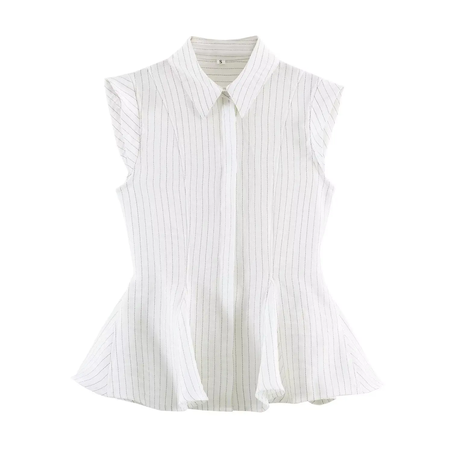 WOMAN 2026 Summer New Fashionable Casual Skirt Style Collar Single breasted Sleeveless Shirt Retro Versatile Women's Top Chic
WOMAN 2026 Summer New Fashionable Casual Skirt Style Collar Single breasted Sleeveless Shirt Retro Versatile Women's Top Chic