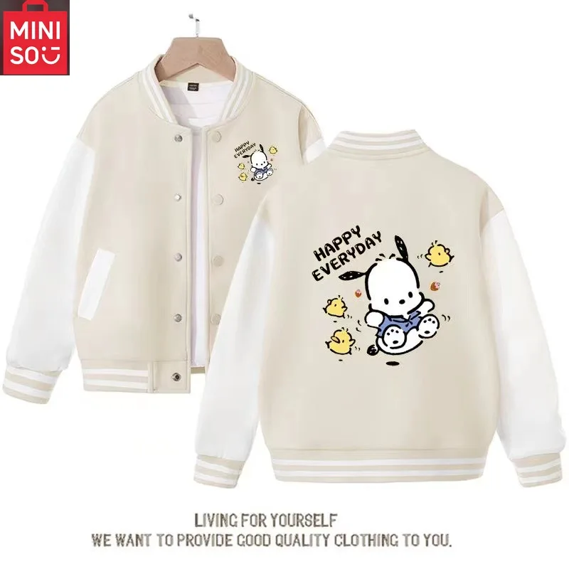 MINISO New Stylish Children Baseball Jacket New Model Autumn Collection Casual Style Korean Version for Girls Infant Top
MINISO New Stylish Children Baseball Jacket New Model Autumn Collection Casual Style Korean Version for Girls Infant Top