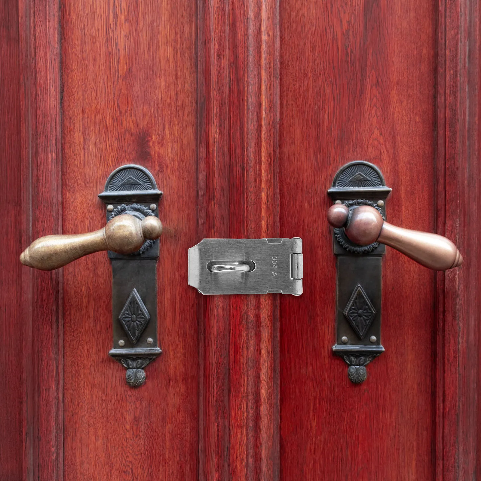 2Pcs Lock Hasp Stainless Steel Heavy Duty Door Latch Lock for Shed Barn Gate Fence Window Security Hardware Hasp Latch
2Pcs Lock Hasp Stainless Steel Heavy Duty Door Latch Lock for Shed Barn Gate Fence Window Security Hardware Hasp Latch