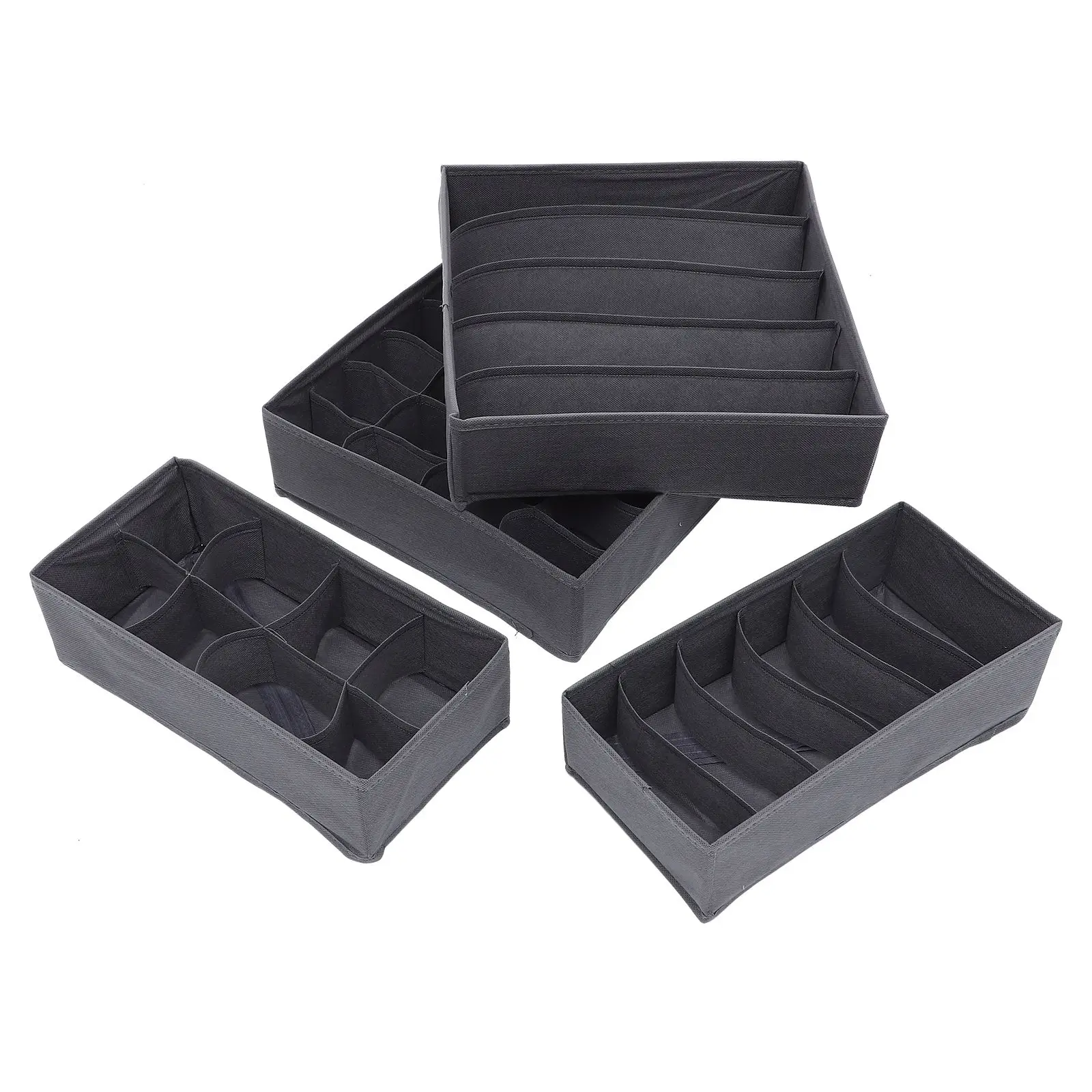 4 Pcs Underwear Storage Boxes Socks Organizer Non Woven Fabric Drawer Containers Healthy No Smell Household Organizers
4 Pcs Underwear Storage Boxes Socks Organizer Non Woven Fabric Drawer Containers Healthy No Smell Household Organizers