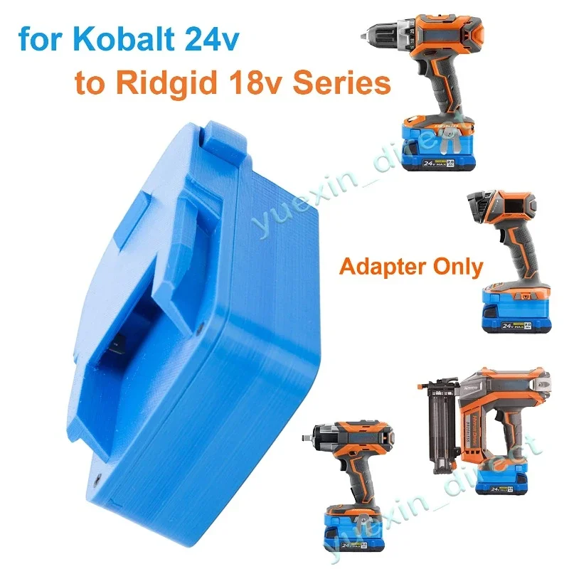 Адаптер для литий-ионной батареи Kobalt 24 В преобразователь в Ridgid AEG 18 в конвертер беспроводных инструментов
Адаптер для литий-ионной батареи Kobalt 24 В преобразователь в Ridgid AEG 18 в конвертер беспроводных инструментов