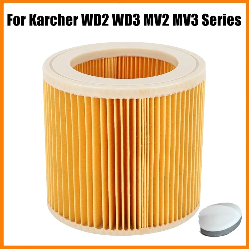 Replacement Parts For Karcher WD2250 WD3200 MV2 MV3 WD3 WD2 WD Series Cleaning Vacuum Accessories HEPA Cartridge Filter
Replacement Parts For Karcher WD2250 WD3200 MV2 MV3 WD3 WD2 WD Series Cleaning Vacuum Accessories HEPA Cartridge Filter