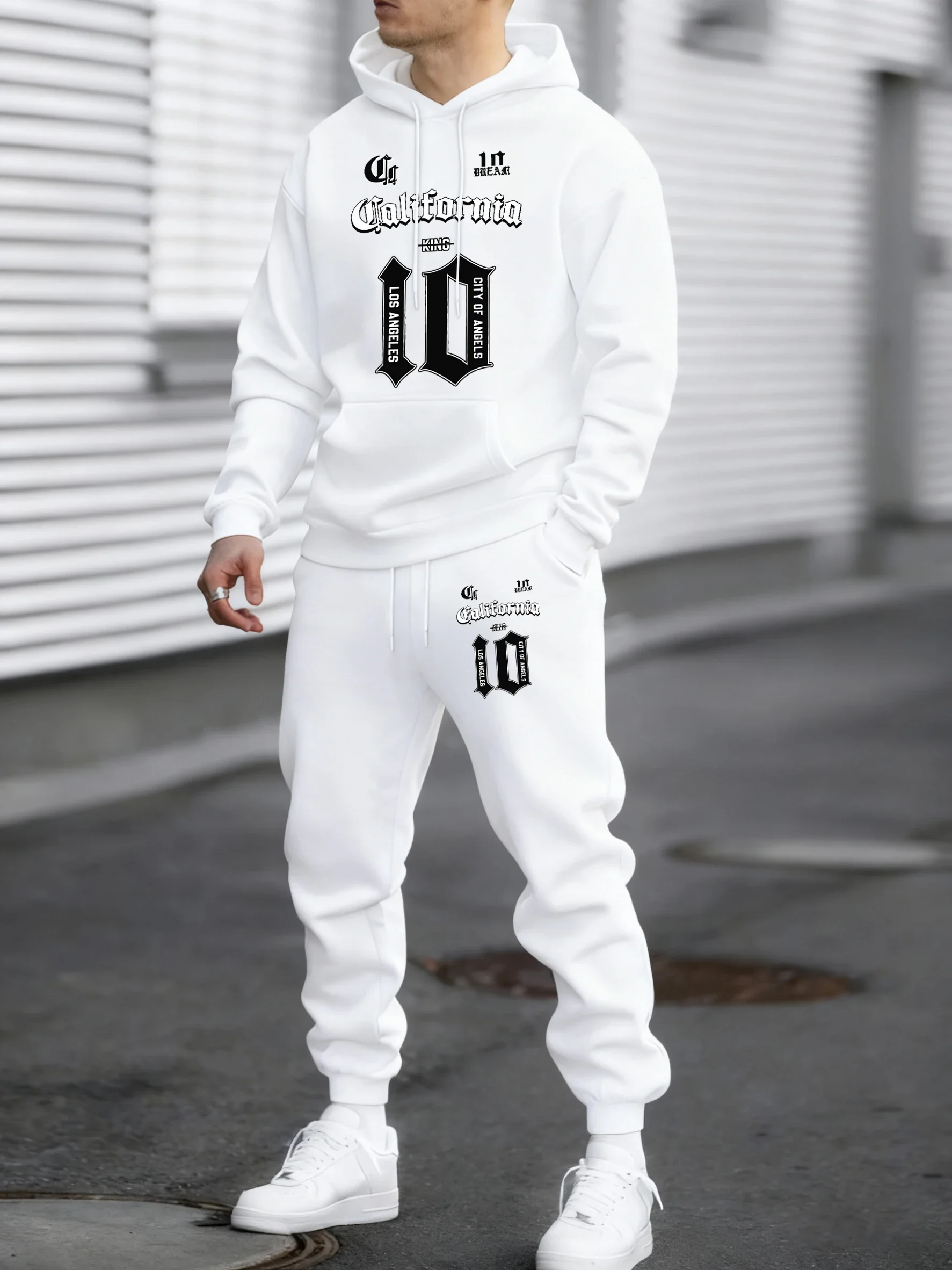 California Los Angeles numéro 10 imprimé polaire doux homme sweats à capuche pantalons longs ensembles chaud Jogging Britche
California Los Angeles numéro 10 imprimé polaire doux homme sweats à capuche pantalons longs ensembles chaud Jogging Britche