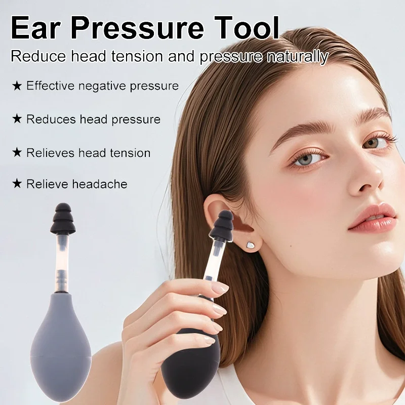 Portable Silicone Ear Pressure Relief Tool Inner Ear Pressure Adjuster For Headache Insomnia Tinnitus And Head Tension Relief
Portable Silicone Ear Pressure Relief Tool Inner Ear Pressure Adjuster For Headache Insomnia Tinnitus And Head Tension Relief