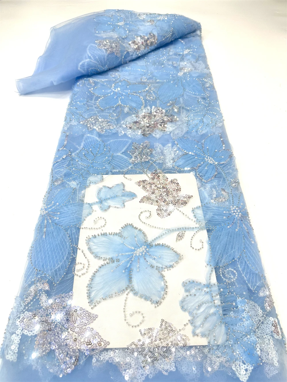 African Beaded Lace Fabric 2026 High Quality Lace French Mesh Beaded Decoration Nigerian Lace Fabric Bridal Party Sewing Dresses
African Beaded Lace Fabric 2026 High Quality Lace French Mesh Beaded Decoration Nigerian Lace Fabric Bridal Party Sewing Dresses