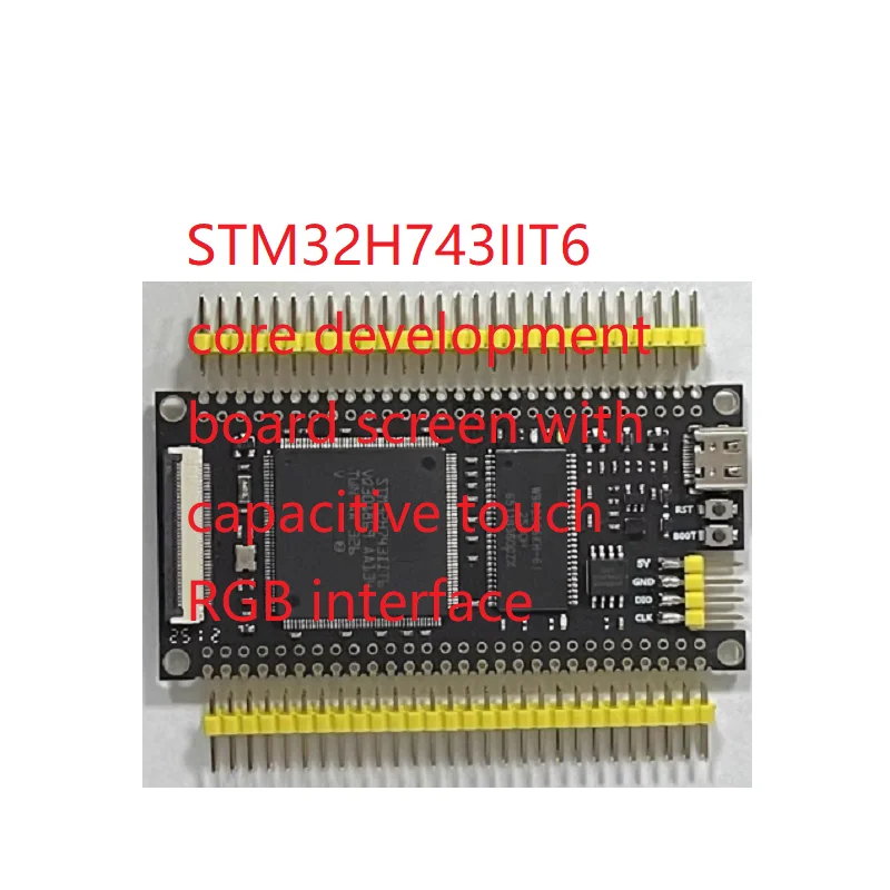 1 шт./лот STM32H743IIT6 экран основной платы разработки с емкостным сенсорным интерфейсом RGB
1 шт./лот STM32H743IIT6 экран основной платы разработки с емкостным сенсорным интерфейсом RGB
