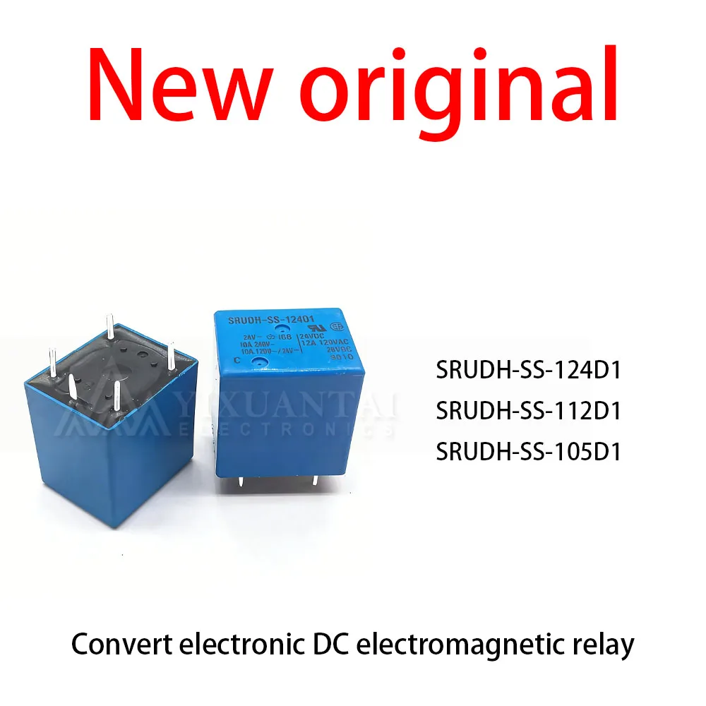 10 Pcs/Lot New original SRUDH-SS-124D1 SRUDH-SS-112D1 SRUDH-SS-105D1 Convert electronic DC electromagnetic relay
10 Pcs/Lot New original SRUDH-SS-124D1 SRUDH-SS-112D1 SRUDH-SS-105D1 Convert electronic DC electromagnetic relay