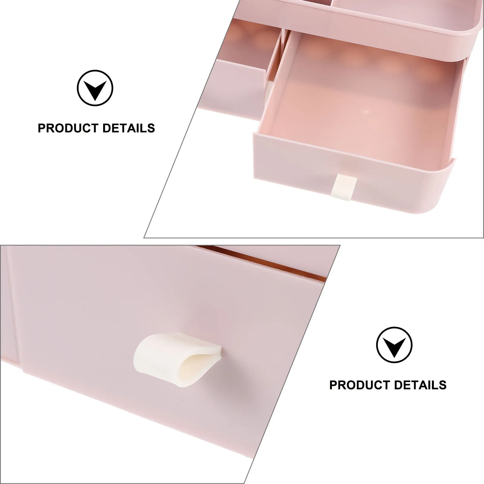 Dual Drawer Cosmetics Organizer Box Stylish Makeup Storage Solution with Divided Compartments Bathroom Organizer
Dual Drawer Cosmetics Organizer Box Stylish Makeup Storage Solution with Divided Compartments Bathroom Organizer