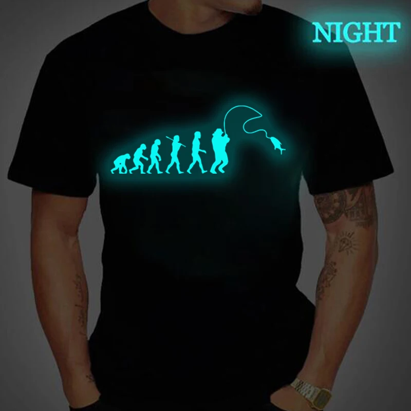 Vintage Fishing Luminous Style T-shirt Men Women Casual Short Sleeve Tee Harajuku Evolution Fishing Male Clothing Homme Camiseta
Vintage Fishing Luminous Style T-shirt Men Women Casual Short Sleeve Tee Harajuku Evolution Fishing Male Clothing Homme Camiseta