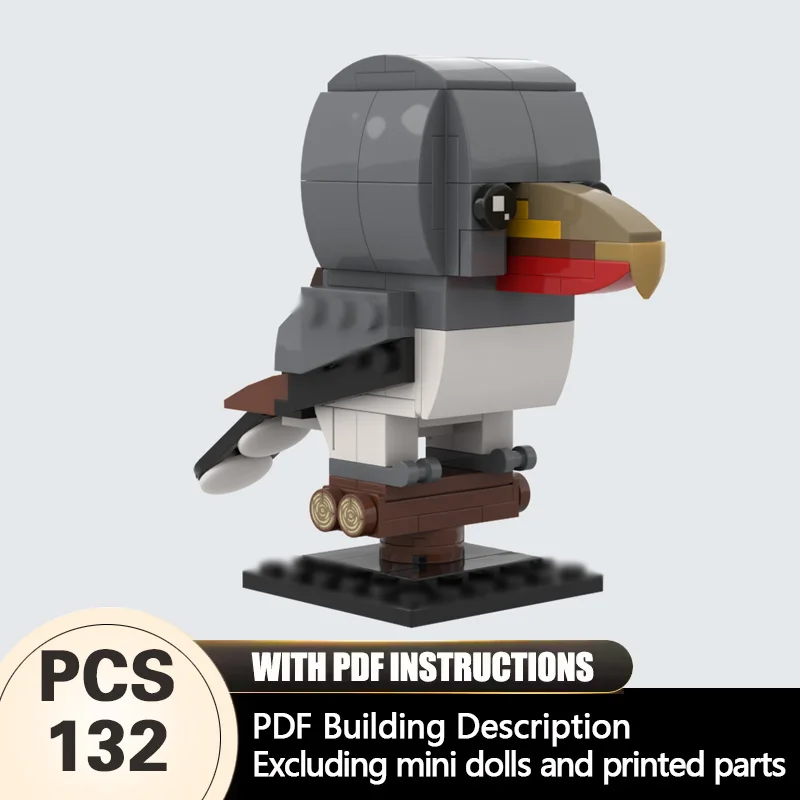 Creators Animal Series Model MOC Building Bricks Curlew-Nosed Bird Modular Technology Gifts Holiday Assemble Children Toys Suit
Creators Animal Series Model MOC Building Bricks Curlew-Nosed Bird Modular Technology Gifts Holiday Assemble Children Toys Suit