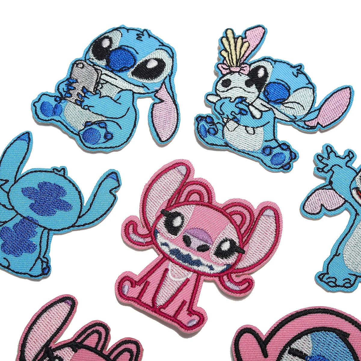 7/12/20Pcs Cartoon Stitch Cute Disney Alien Dog Iron on Embroidery Patches For Sew Child Clothing Jeans Clothes Coat Appliques
7/12/20Pcs Cartoon Stitch Cute Disney Alien Dog Iron on Embroidery Patches For Sew Child Clothing Jeans Clothes Coat Appliques