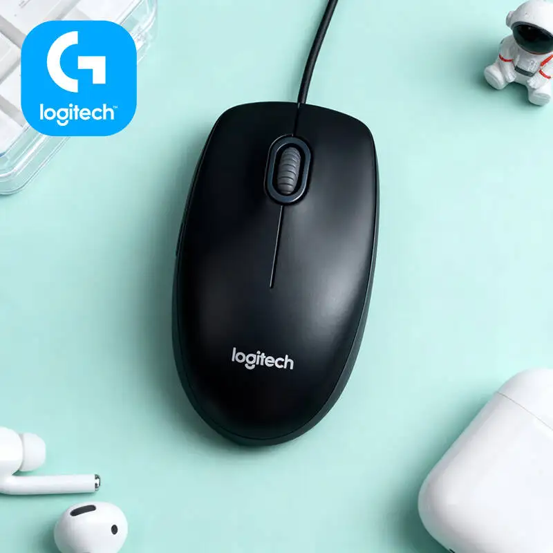 Logitech M100R Wired USB Mouse 1000DPI Optical Tracking Lightweight Build for PC Laptop Office Home Travel and Work
Logitech M100R Wired USB Mouse 1000DPI Optical Tracking Lightweight Build for PC Laptop Office Home Travel and Work