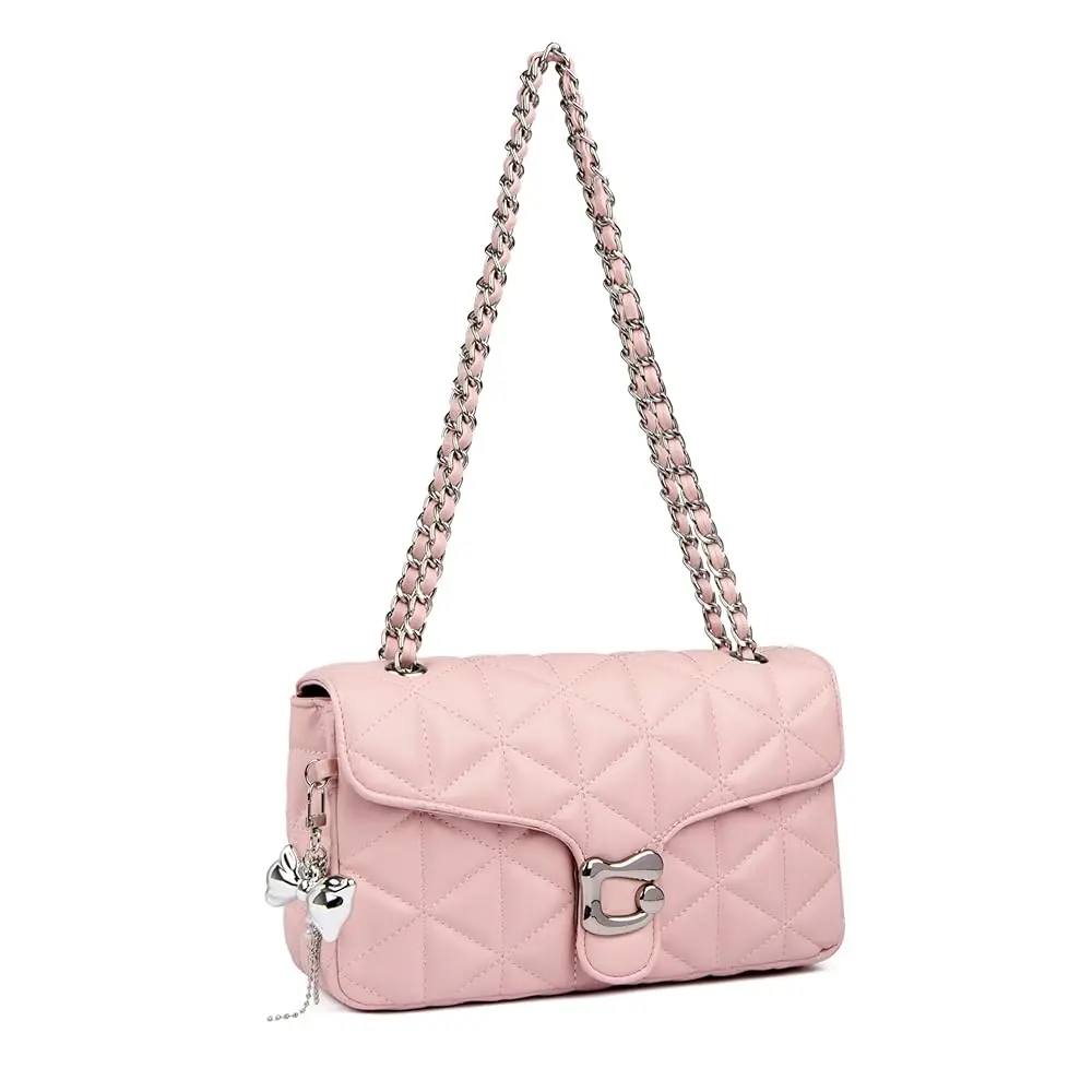 Quilted Crossbody Bags for Women - Small Leather Cross Body Shoulder Handbags Satchel Designer Evening Chain Purses
Quilted Crossbody Bags for Women - Small Leather Cross Body Shoulder Handbags Satchel Designer Evening Chain Purses