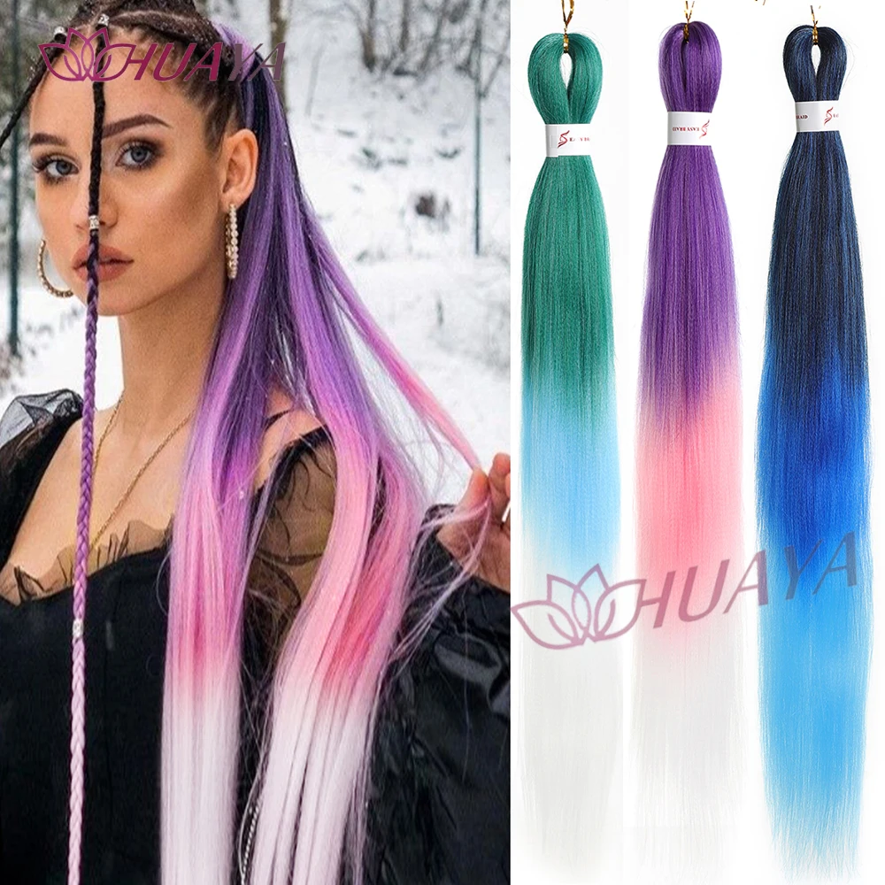 Braiding Hair Pre Stretched 26 Inch Purple Ombre Braiding Hair Soft Synthetic Crochet Braids Hair Yaki Texture Synthetic DIY Hai
Braiding Hair Pre Stretched 26 Inch Purple Ombre Braiding Hair Soft Synthetic Crochet Braids Hair Yaki Texture Synthetic DIY Hai