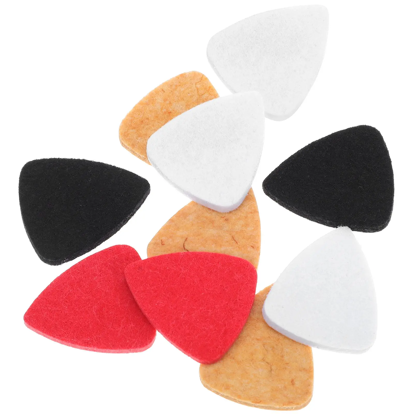 10 Pcs Guitar Picks Felt Picks Soft Acoustic Medium Cool Musical Instrument Ukulele Accessories Non Slippery Plectrums
10 Pcs Guitar Picks Felt Picks Soft Acoustic Medium Cool Musical Instrument Ukulele Accessories Non Slippery Plectrums