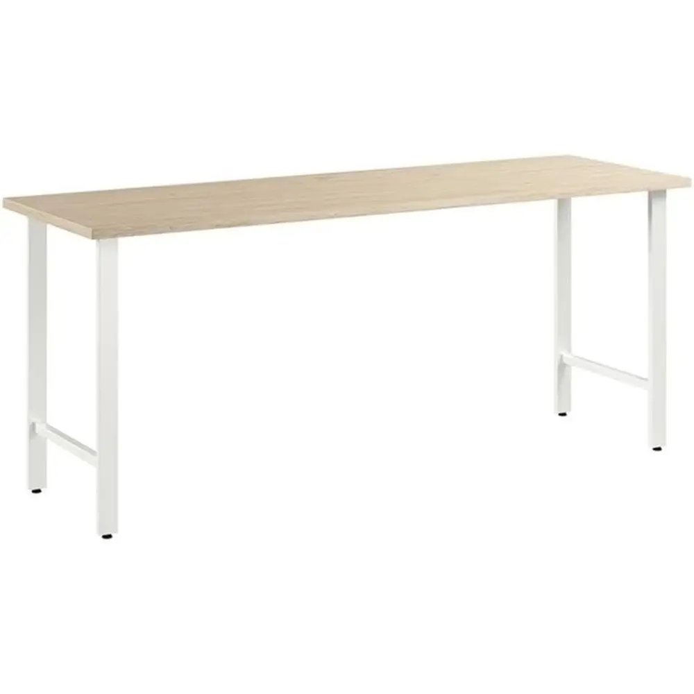 Компьютерный стол Natural Elm/White 72W x 24D с металлическими ножками, подходит для офиса или домашнего рабочего пространства
Компьютерный стол Natural Elm/White 72W x 24D с металлическими ножками, подходит для офиса или домашнего рабочего пространства