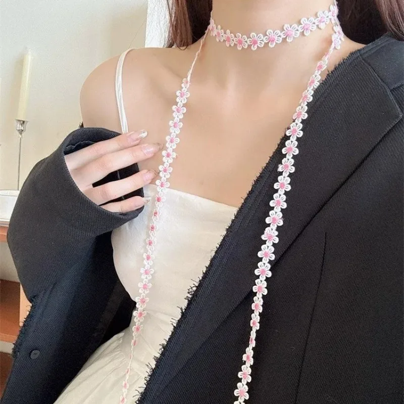 Premium French Flower Scarf Women New 180CM Long Ribbon Necklace Hair Band Belt Decorative Fashion Accessory
Premium French Flower Scarf Women New 180CM Long Ribbon Necklace Hair Band Belt Decorative Fashion Accessory