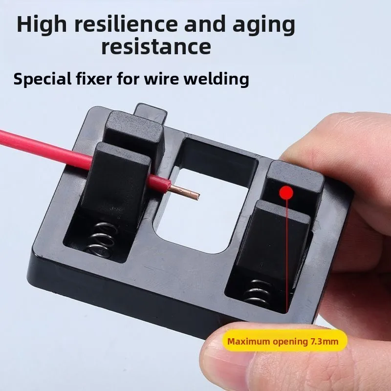 Приспособление для пайки цепей - фиксирующий зажим для подключения проводов/кабелей, подходит для паяльной станции, сварочный инструмент для ремонта цепей
Приспособление для пайки цепей - фиксирующий зажим для подключения проводов/кабелей, подходит для паяльной станции, сварочный инструмент для ремонта цепей