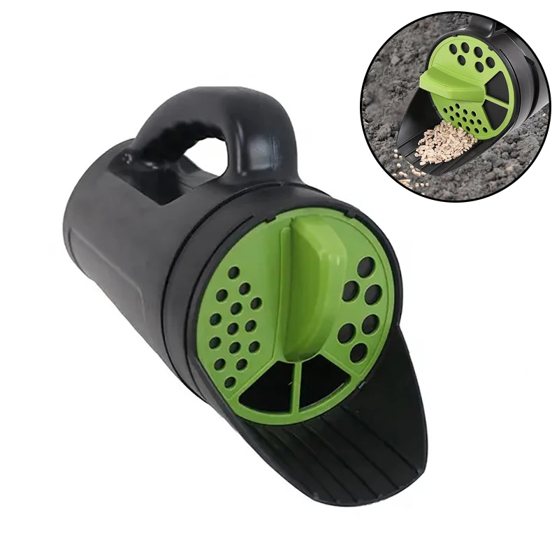 Handheld Seed Spreader Shaker For Garden Lawn - Adjustable Opening Sizes, Ideal For Seed Dispensing
Handheld Seed Spreader Shaker For Garden Lawn - Adjustable Opening Sizes, Ideal For Seed Dispensing