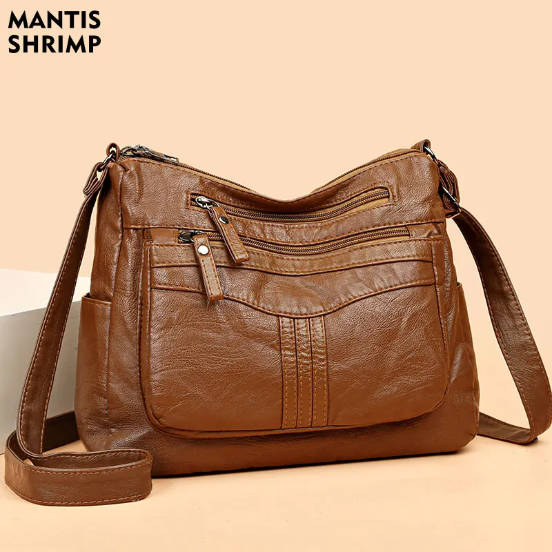 Women Bag Vintage Women Shoulder Bag Classic PU Leather Crossbody Bag Designer Luxury Ladies Underarm Bags Hobos Handbags Bolsas
Women Bag Vintage Women Shoulder Bag Classic PU Leather Crossbody Bag Designer Luxury Ladies Underarm Bags Hobos Handbags Bolsas