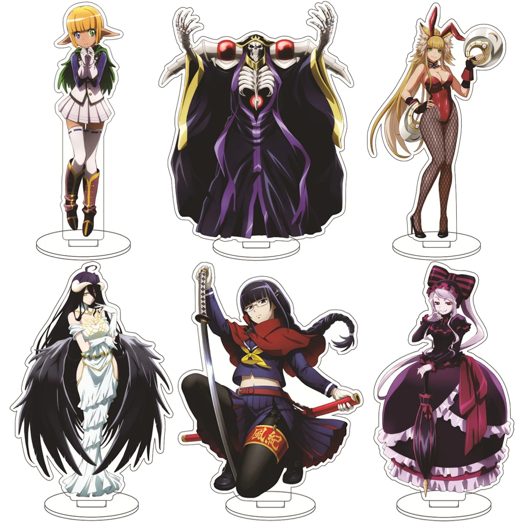16CM Anime OVERLORD Albedo Demiurge Ainz Ooal Gown Naberius Gamma Shalltear Bloodfallen Cos Acrylic Figure Stand Gifts Ornaments
16CM Anime OVERLORD Albedo Demiurge Ainz Ooal Gown Naberius Gamma Shalltear Bloodfallen Cos Acrylic Figure Stand Gifts Ornaments