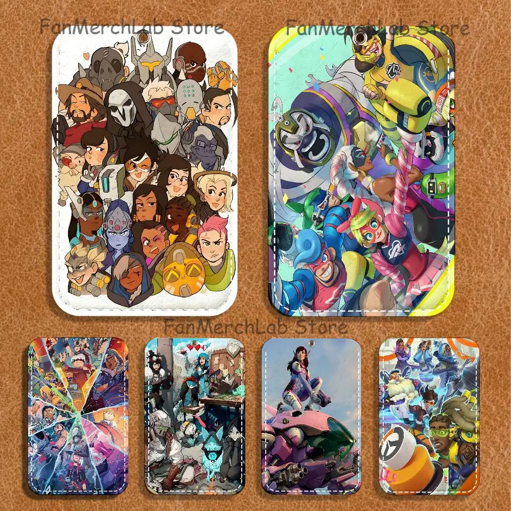 Pop Game O-Overwatch-S Pattern 1Pc PU Leather Card Holder Keychain Key Ring Door Lock Access Tags ID Card Case Keychain Card
Pop Game O-Overwatch-S Pattern 1Pc PU Leather Card Holder Keychain Key Ring Door Lock Access Tags ID Card Case Keychain Card