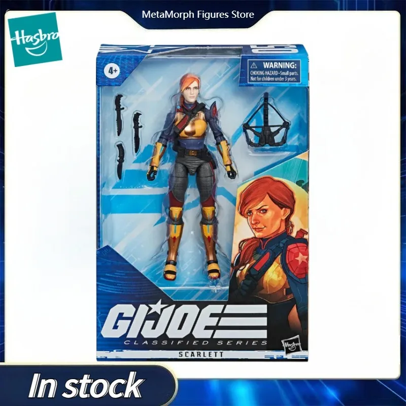 Original Hasbro G.I. Joe Classified Series Scarlett Anime Figure Toy Model Collection
Original Hasbro G.I. Joe Classified Series Scarlett Anime Figure Toy Model Collection