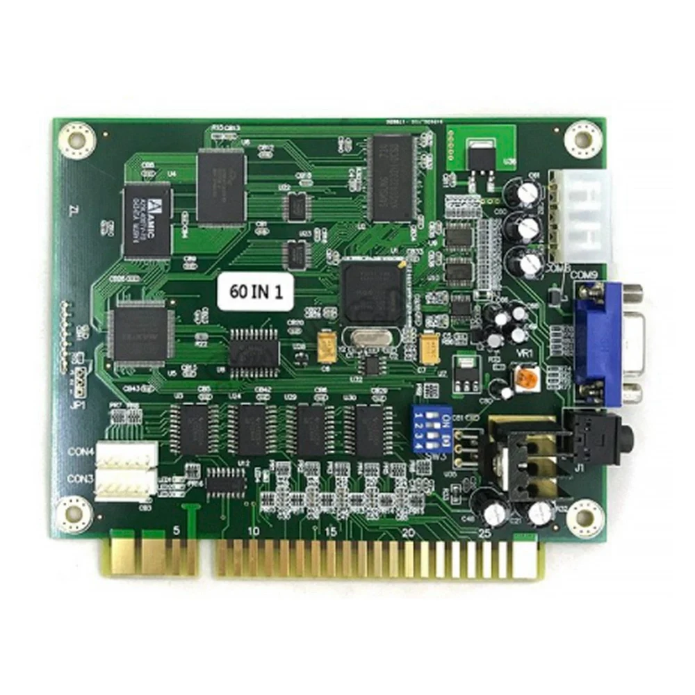 B13C60 in 1 Multicade PCB Board Arcade Classic Game Board CGA VGA Output Game Board Horizontal Durable for Jamma Arcade
B13C60 in 1 Multicade PCB Board Arcade Classic Game Board CGA VGA Output Game Board Horizontal Durable for Jamma Arcade