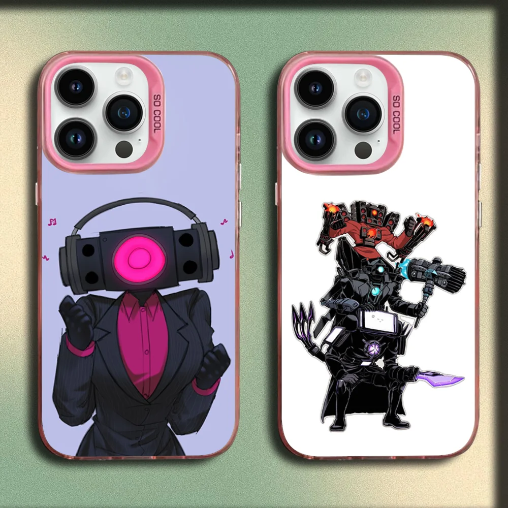 Cartoon S-Skibidi Toilet Phone Case For iPhone 16,15,14,13,12,11,Mini,Pro,SE,MAX Pink Matte Silicone Cover
Cartoon S-Skibidi Toilet Phone Case For iPhone 16,15,14,13,12,11,Mini,Pro,SE,MAX Pink Matte Silicone Cover