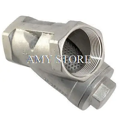 1" Female BSPP 800 WOG WYE STRAINER MESH FILTER VALVE SUS304 SS304 STAINLESS STEEL Y-TYPE STRAINER
1" Female BSPP 800 WOG WYE STRAINER MESH FILTER VALVE SUS304 SS304 STAINLESS STEEL Y-TYPE STRAINER
