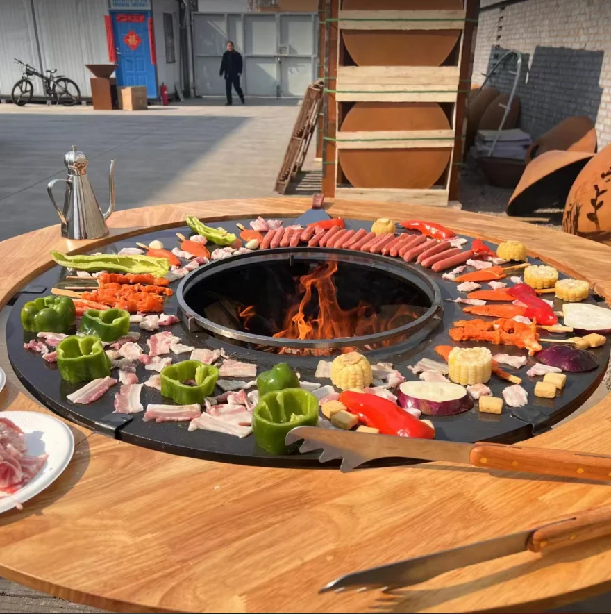 Camping Grill Pit Bbq Camping Grill Outdoor Corten Steel Fire Pit Barbecue
Camping Grill Pit Bbq Camping Grill Outdoor Corten Steel Fire Pit Barbecue