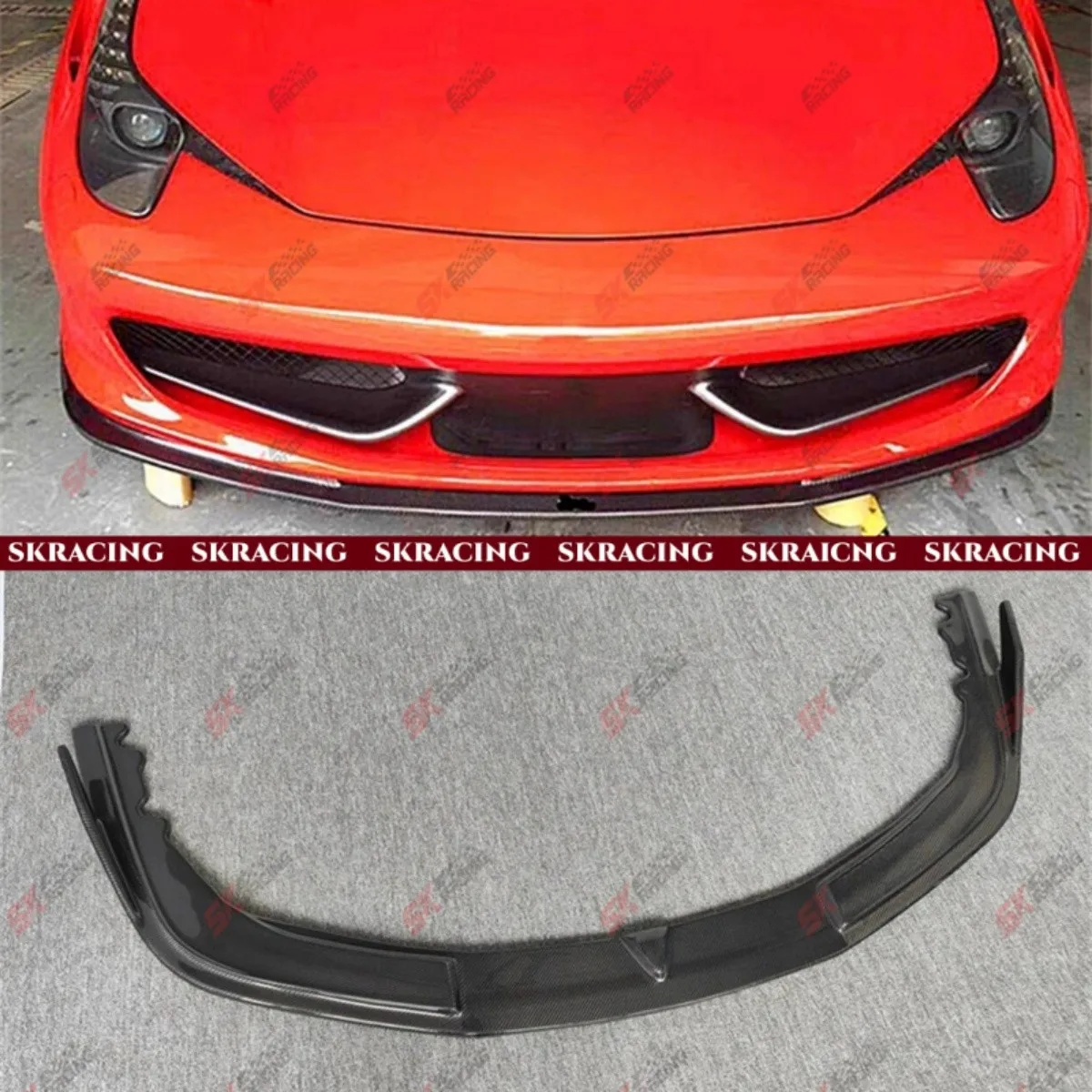 Forged/Carbon Fiber Front Bumper Lip Diffuser For Ferrari 458 Italia Spider 10+
Forged/Carbon Fiber Front Bumper Lip Diffuser For Ferrari 458 Italia Spider 10+