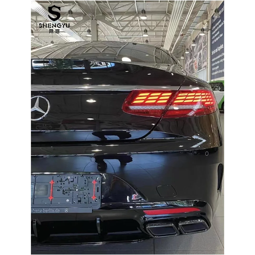 High Quality Taillamps Suitable for Mercedes Benz S Class Coupe W217/C217 2015-2017 Year New Style Tail Lights Auto Body Systems
High Quality Taillamps Suitable for Mercedes Benz S Class Coupe W217/C217 2015-2017 Year New Style Tail Lights Auto Body Systems