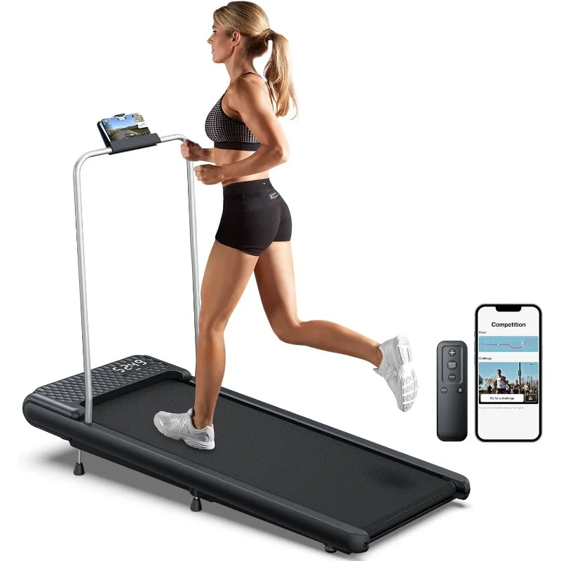 WELLFIT 10% Incline Walking Pad Under Desk Treadmill with Handle Bar for Home Office,3.0HP Small Space Portable Jogging
WELLFIT 10% Incline Walking Pad Under Desk Treadmill with Handle Bar for Home Office,3.0HP Small Space Portable Jogging