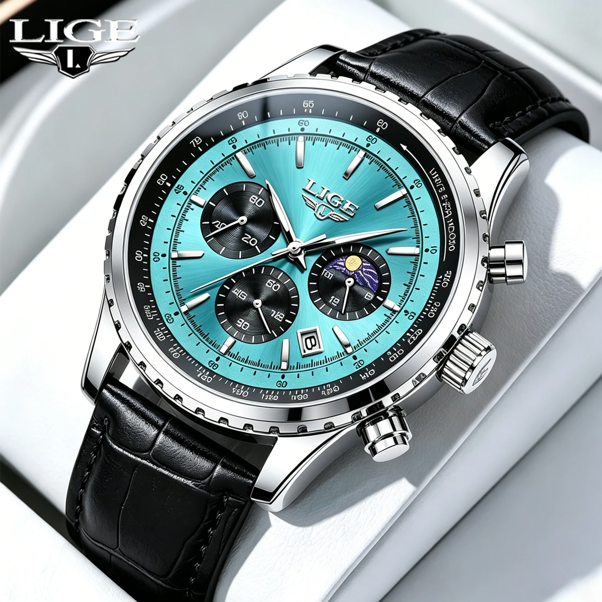 LIGE Top Brand Luxury New Men Watch Quartz Man Watches Waterproof Luminous Watch for Men Date Chronograph Sport Wristwatch Box
LIGE Top Brand Luxury New Men Watch Quartz Man Watches Waterproof Luminous Watch for Men Date Chronograph Sport Wristwatch Box