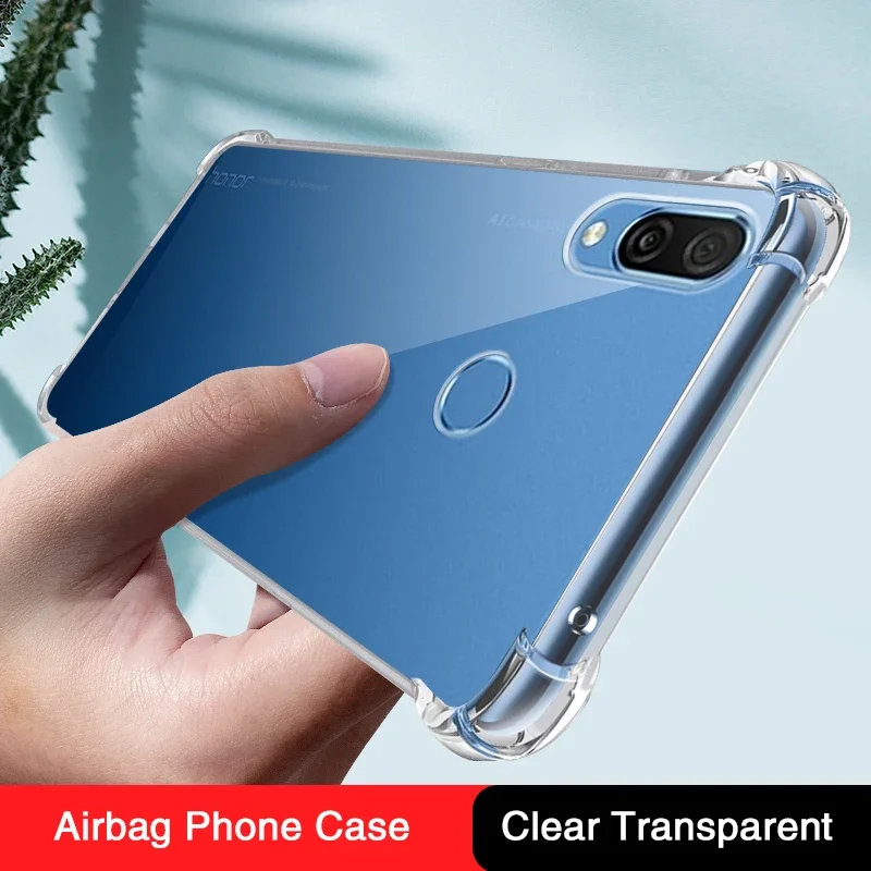 Luxury Airbag Clear Mobile Phone Case for Huawei Honor Play Original Shockproof Soft Silicone Transparent Thin Back Cover Fundas
Luxury Airbag Clear Mobile Phone Case for Huawei Honor Play Original Shockproof Soft Silicone Transparent Thin Back Cover Fundas