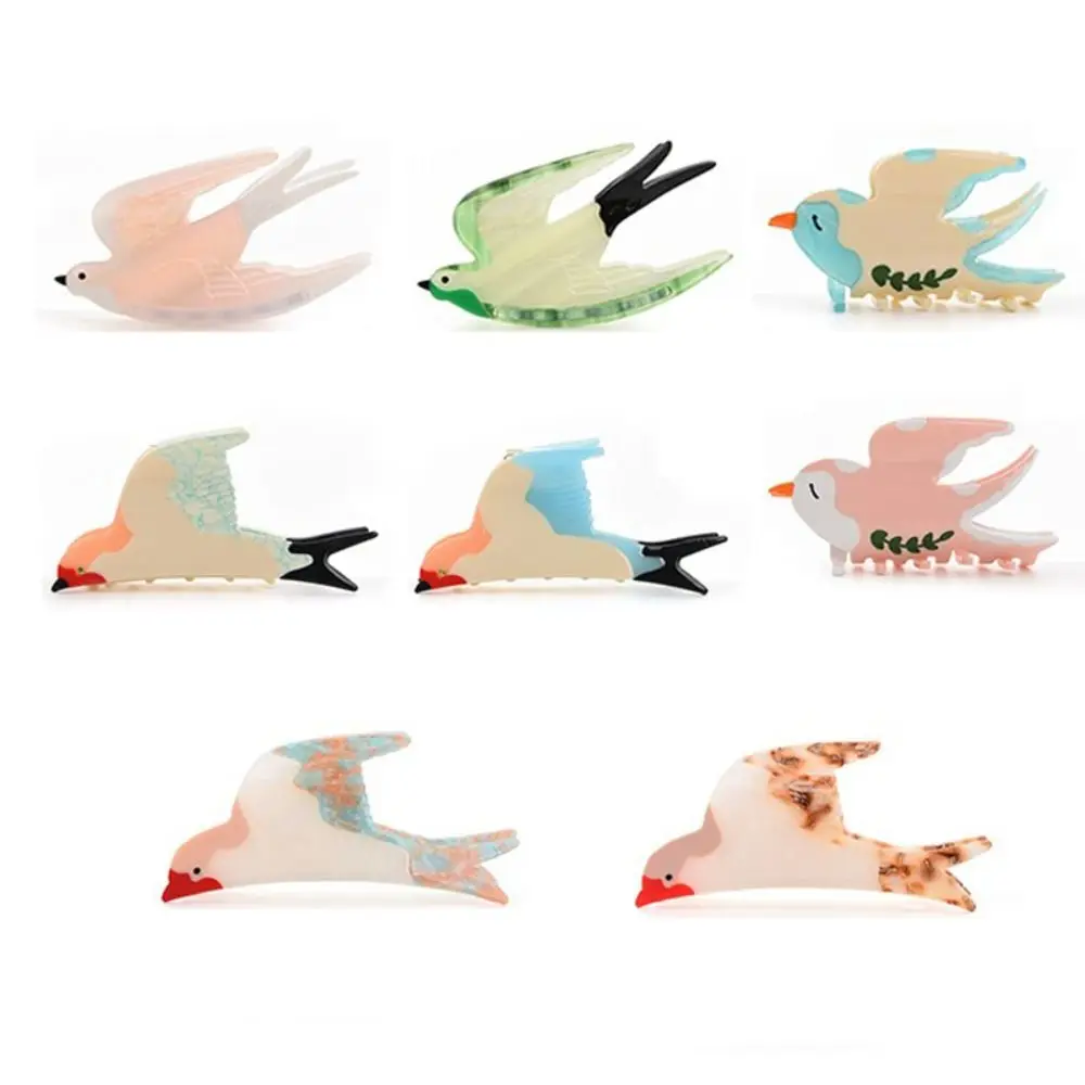 Acetate Material Swallow Series Hair Claw Spring Theme Cartoon Bird Hair Clips DIY Hair Styling Hair Accessories Women Girls
Acetate Material Swallow Series Hair Claw Spring Theme Cartoon Bird Hair Clips DIY Hair Styling Hair Accessories Women Girls