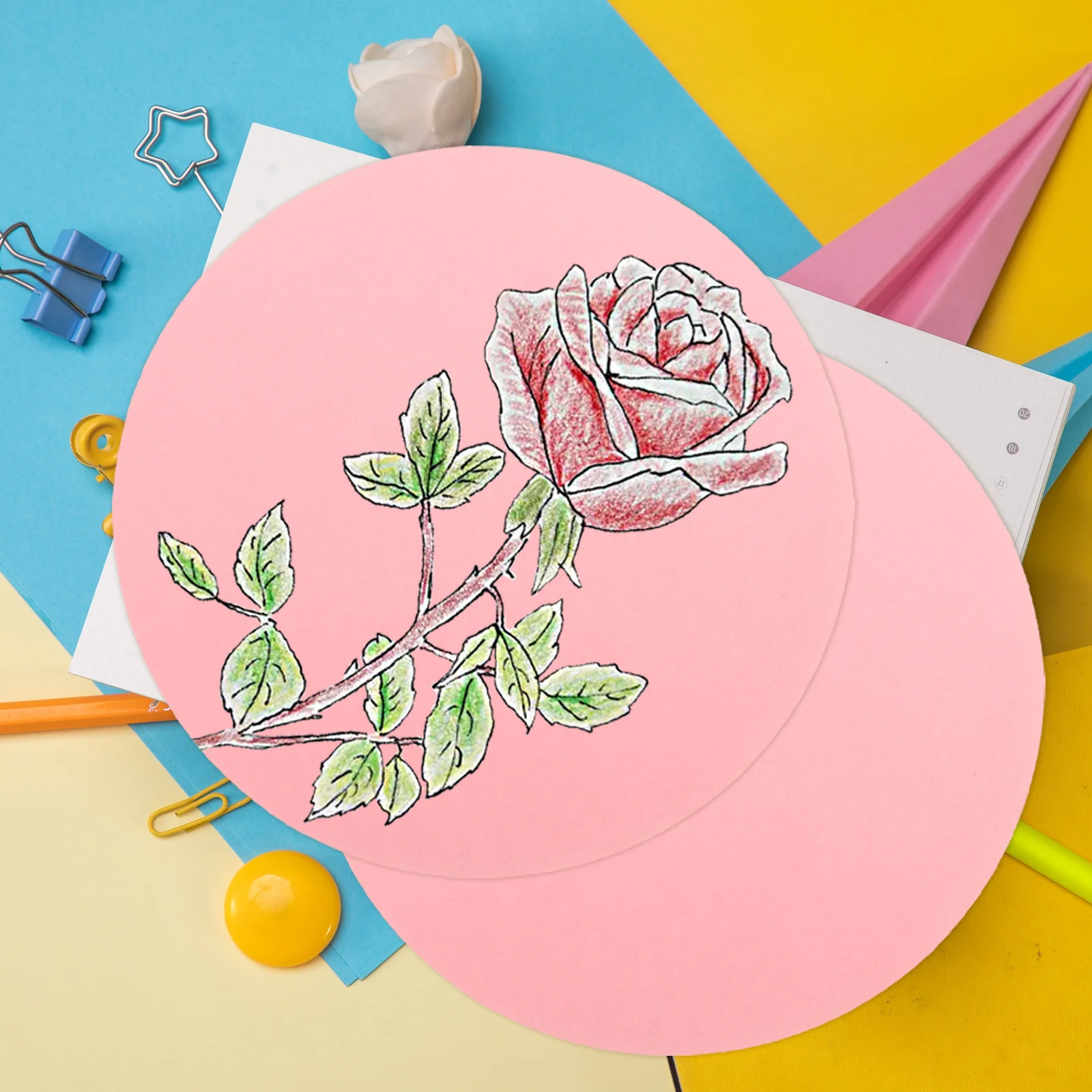 20 Pcs Circle Painting Cardboard Diy Cardstocks Paper Hand Drawing Writing Cardboards for Artists Hardboards
20 Pcs Circle Painting Cardboard Diy Cardstocks Paper Hand Drawing Writing Cardboards for Artists Hardboards