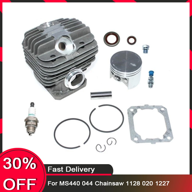 50mm Cylinder Head Piston & Ring Kit For MS440 044 Chainsaw 1128 020 1227
50mm Cylinder Head Piston & Ring Kit For MS440 044 Chainsaw 1128 020 1227