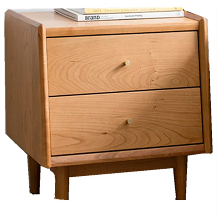 Cherry wood bedside cabinet pure solid bedroom furniture Nordic locker household small apartment
Cherry wood bedside cabinet pure solid bedroom furniture Nordic locker household small apartment