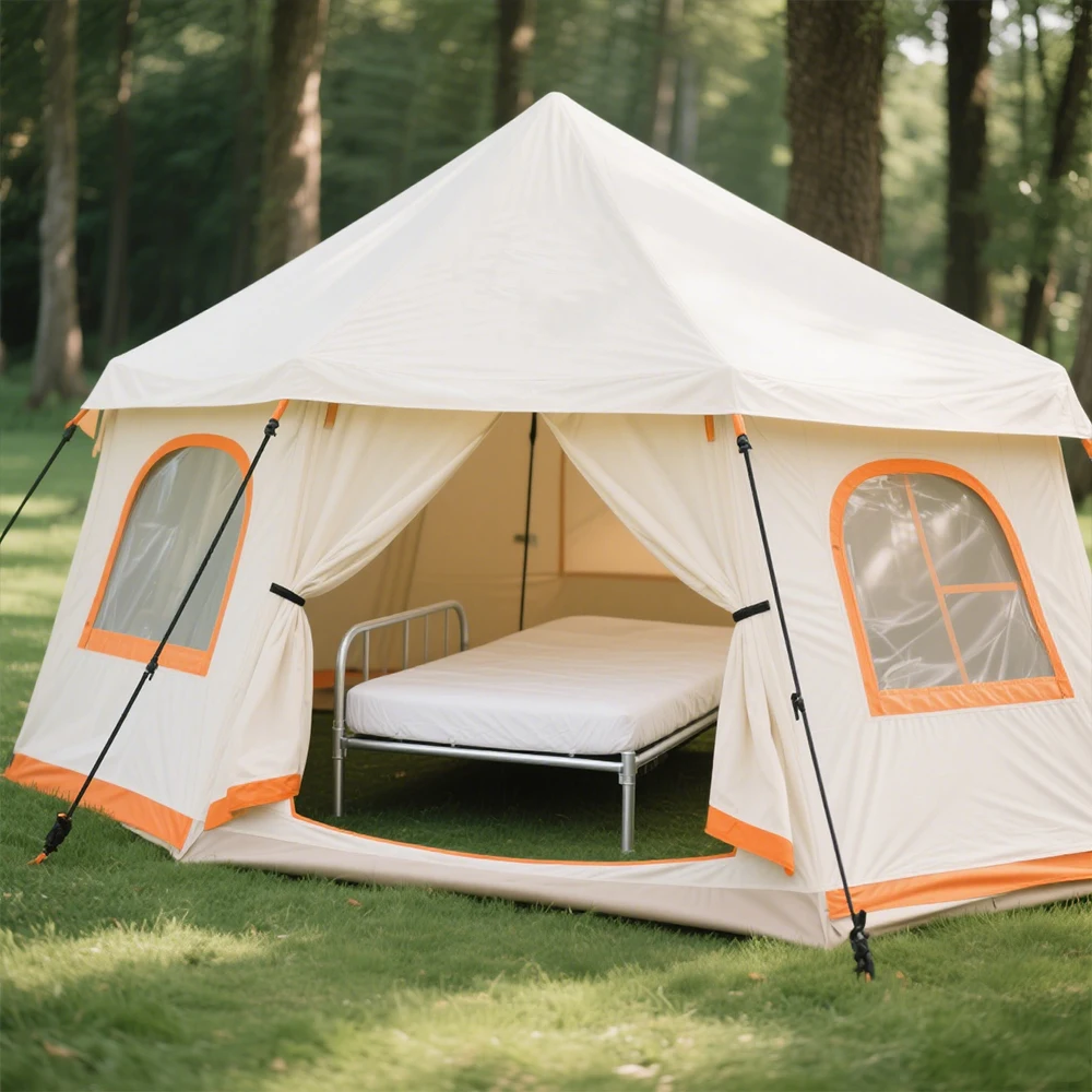 STLF Ultra-Lightweight One-Bedroom Camping Tent Waterproof Polyester Cloth Material Moisture-Proof Portable Foldable Bed for Out
STLF Ultra-Lightweight One-Bedroom Camping Tent Waterproof Polyester Cloth Material Moisture-Proof Portable Foldable Bed for Out