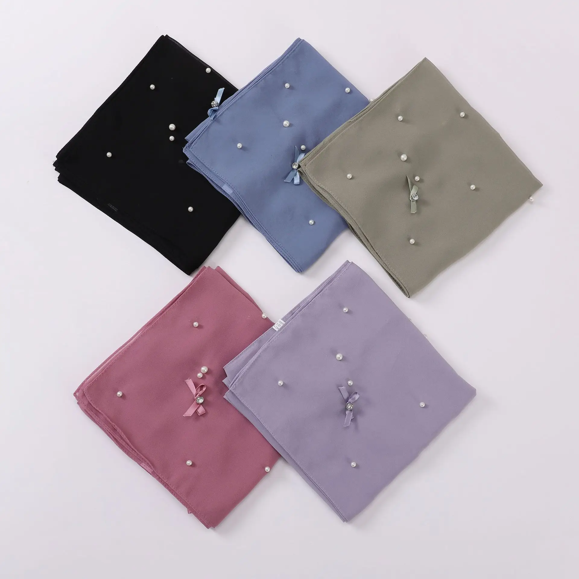 Diamonds Bow Scarf Chiffon Pearl Scarves Women Muslim Hijab Turban Islam Stoles Shawls Wrap Bandanas Bufanda Foulard Turbante
Diamonds Bow Scarf Chiffon Pearl Scarves Women Muslim Hijab Turban Islam Stoles Shawls Wrap Bandanas Bufanda Foulard Turbante
